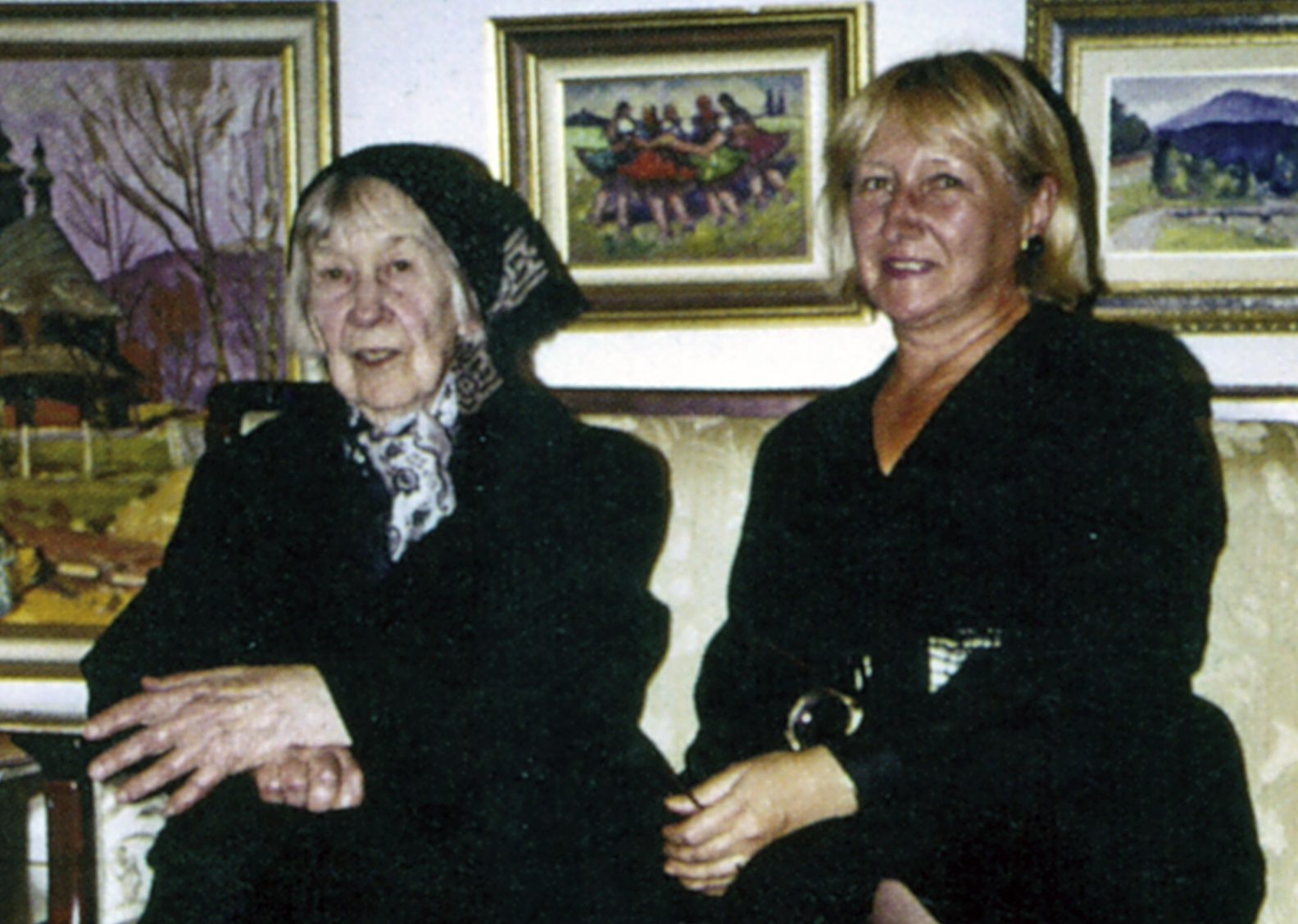 Алла Гербурт і Ганна Бойчук 1991