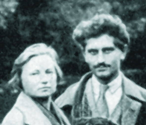 О. Павленко та В. Седляр. Межигіря. 1924-1926 рр. Фрагмент.