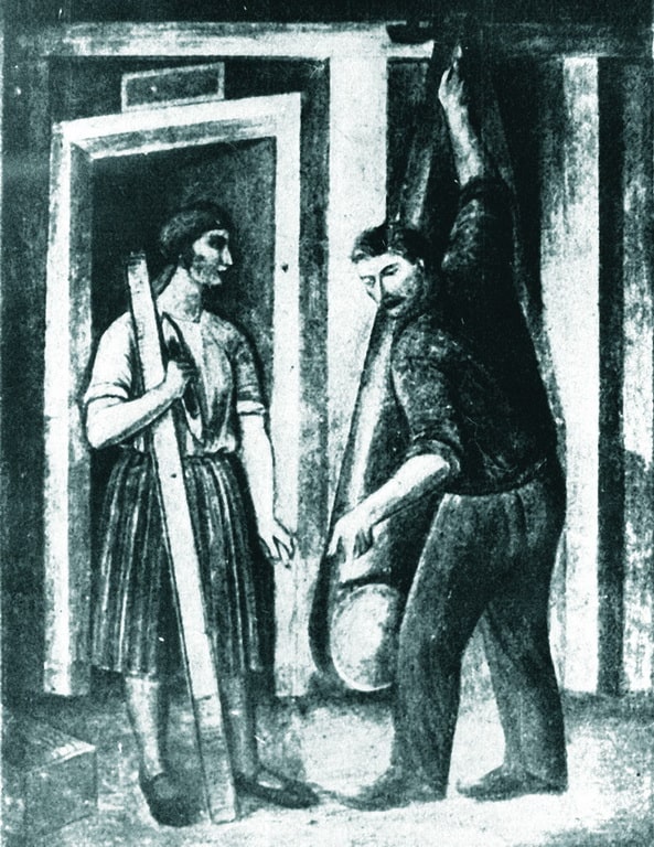 Будівельники. Селянський санаторій ім ВУЦВК на Хаджибеївському лимані в Одесі. Фоторепродукція