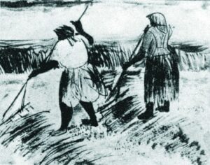 В полі. Фоторепродукція