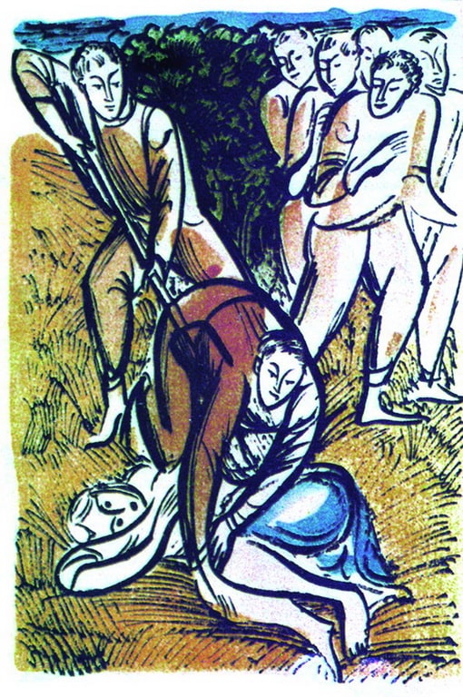 Ілюстрація до «Кобзаря» Т. Шевченка