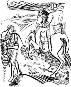 Ілюстрація до вірша Т. Шевченка «Катерина»