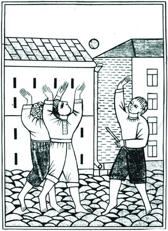 Ілюстрація 2 до оповідання Л. Яновської «Опука». Збірник «Барвінок». Київ