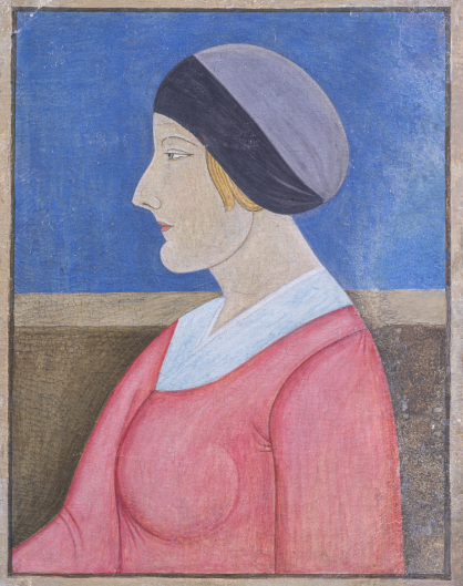 Жіночий портрет в профіль