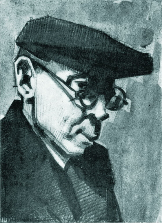 Портрет скульптора М. Гельмана