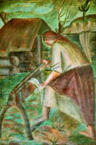 Біля терниці