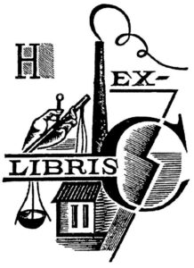 Екслібрис Миколи Синячевського