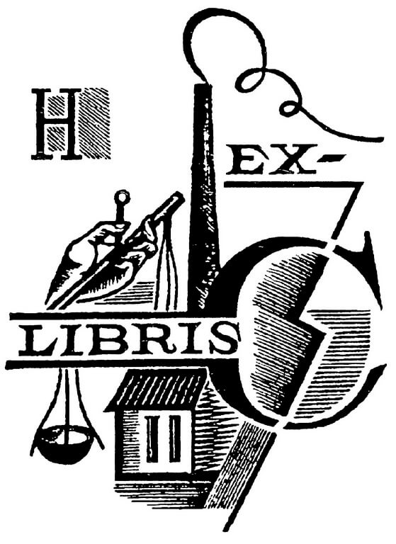 Екслібрис Миколи Синячевського