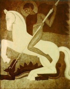 «Святий Юрій. Фоторепродукція», 1920 р. 