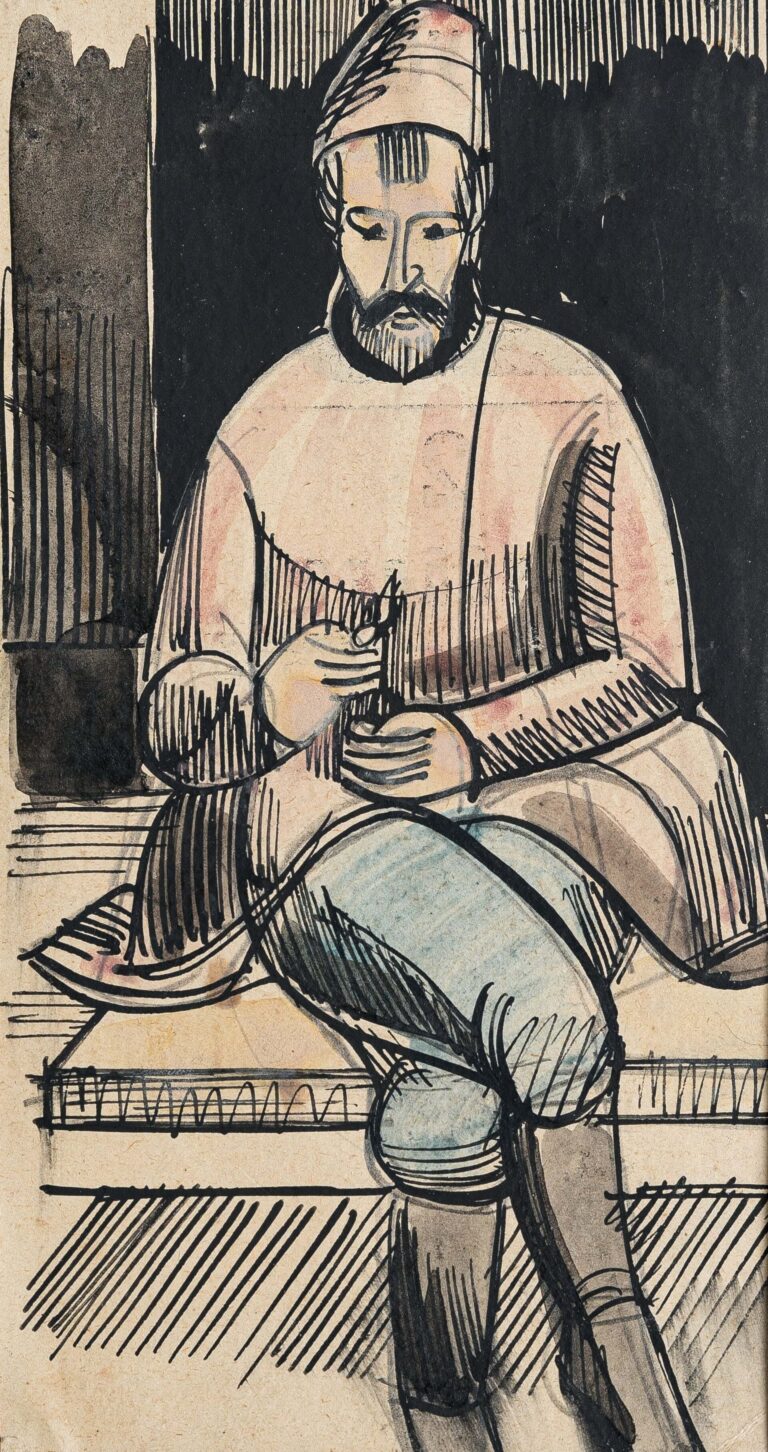 Чоловік зі свічкою