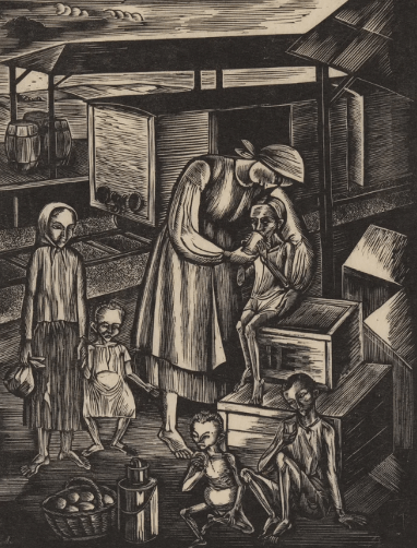 Голодні діти. Голод