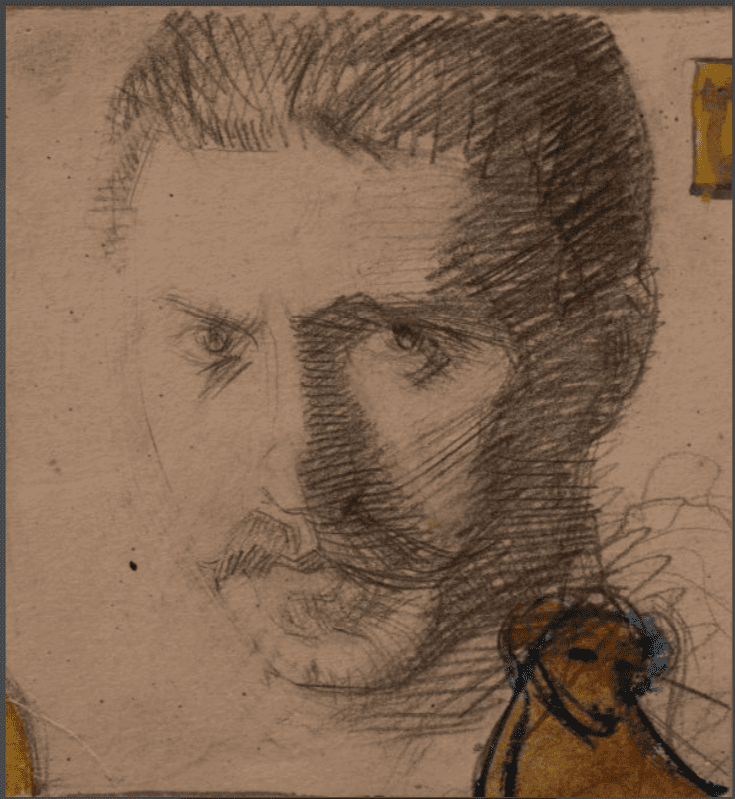 Автопортрет. Михайло Бойчук