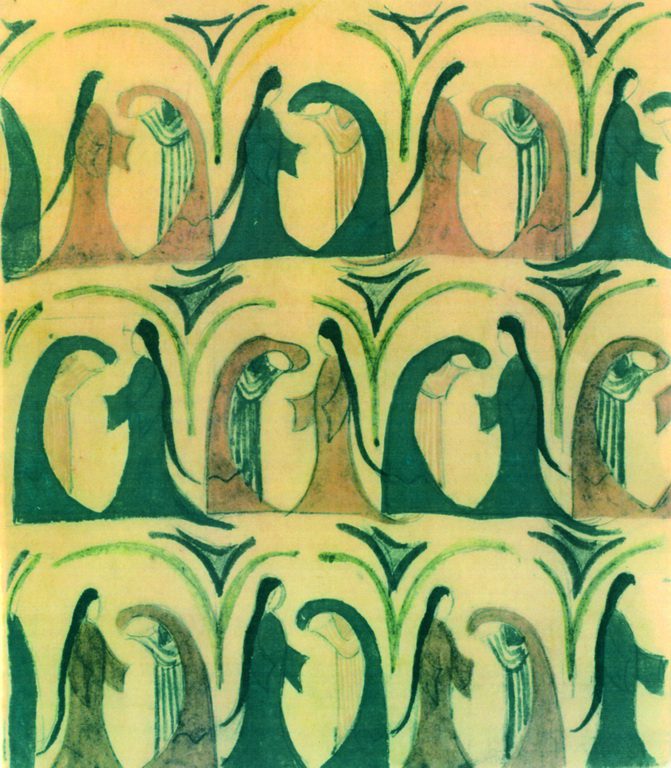 Дві постаті. Форзац до книги