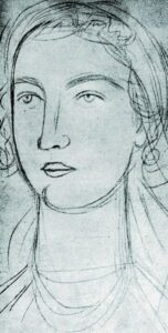 Дівчина. Ескіз
