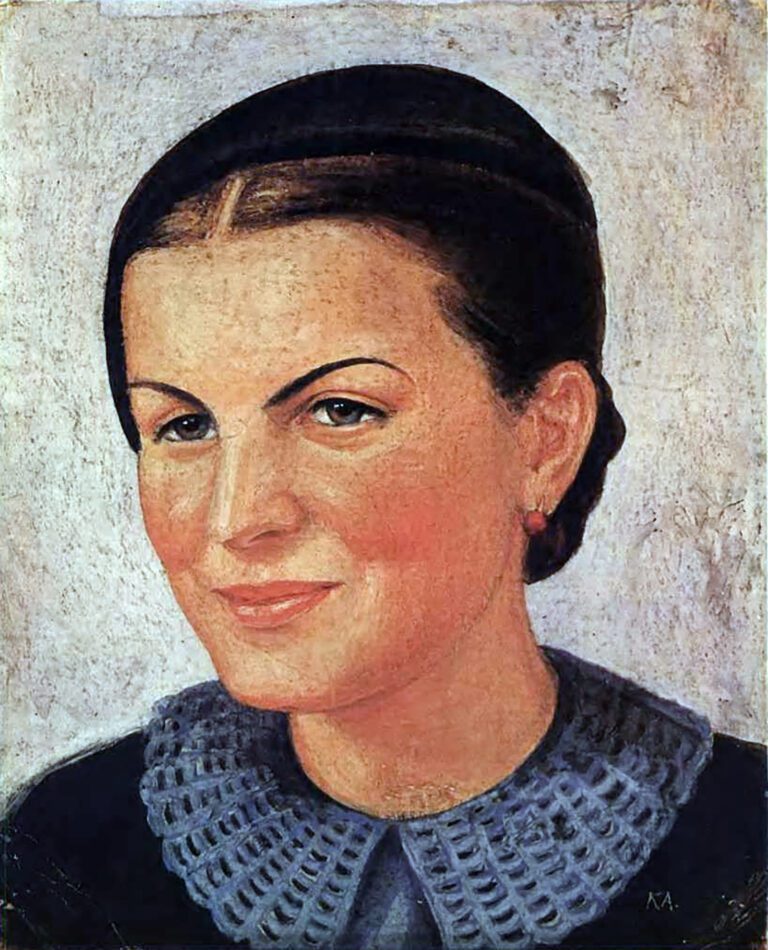 Студентка (автопортрет)