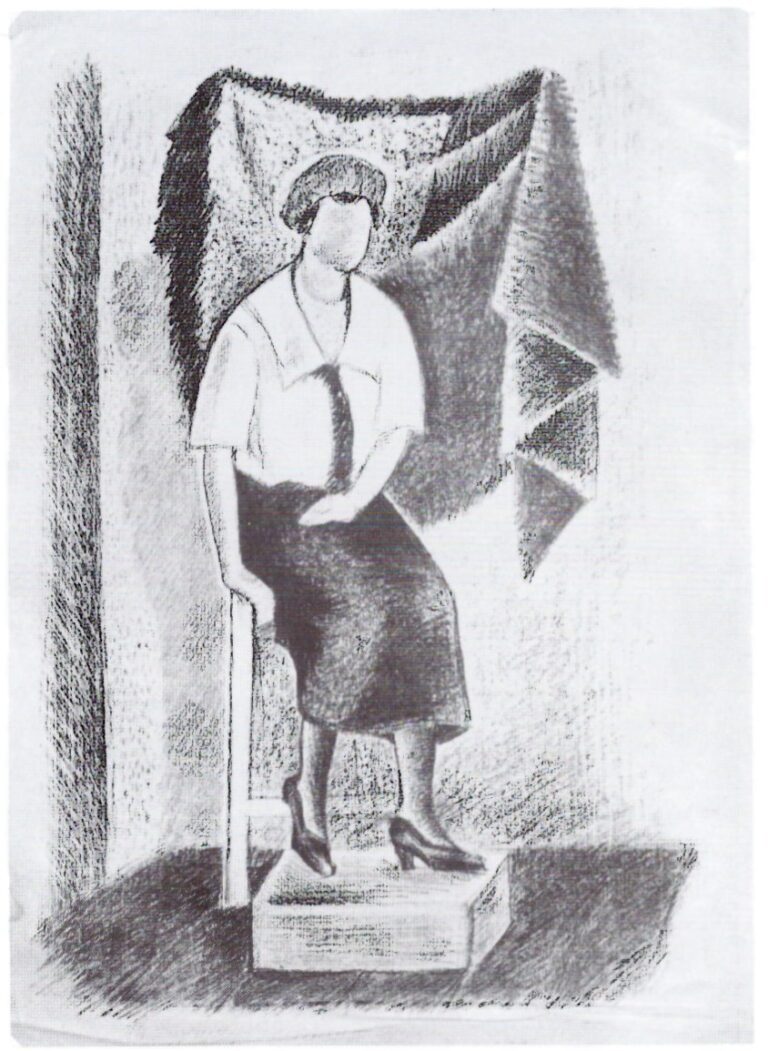 Натурниця з краваткою